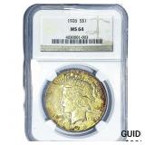 1926 Silver Peace Dollar NGC MS64