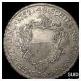 1752 Lubeck Silver 48 Schillings CLOSELY UNCIRCULA