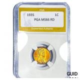 1935 Wheat Cent PGA MS66 RD