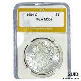 1904-O Morgan Silver Dollar PGA MS69