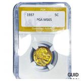 1937 Buffalo Nickel PGA MS65