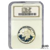 1964 Kennedy Half Dollar NGC PF69