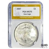 2007 Silver Eagle PGA MS70