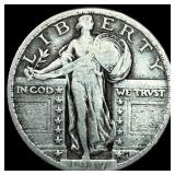 1917 Type 2 Standing Liberty Quarter LIGHTLY  CIR