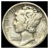 1921 Mercury Dime NICELY CIRCULATED