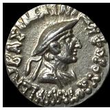 Bactria Kingdom 145-135 BC Silver DRachm