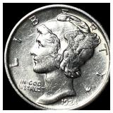 1924-D Silver Mercury Dime UNCIRCULATED