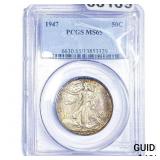 1947 Walking Liberty Half Dollar PCGS MS65