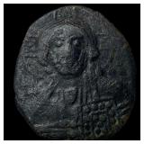 Roman Basil II&Constantine VIII Bronze Follis
