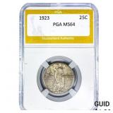 1923 Standing Liberty Quarter PGA MS64