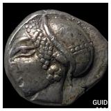 Greek Ionia Phocaea 4th-5th Cent BC Silver Diobol