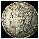 1902 Morgan Silver Dollar NEARLY UNCIRCULATED