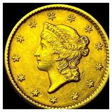 1852 Gold $1 Type 1 CLOSELY UNCIRCULATED