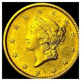 1852 Gold $1 Type 1 CLOSELY UNCIRCULATED