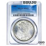 1900 Morgan Silver Dollar PCGS MS63