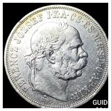 1905KB Hungary Silver 5 Korona