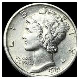 1919-S Silver Mercury Dime UNCIRCULATED