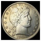1899-S Silver Barber Half Dollar UNCIRCULATED