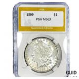 1899 Morgan Silver Dollar PGA MS63