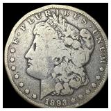 1893-CC Silver Morgan Dollar NICELY  CIRCULATED