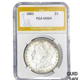 1883 Morgan Silver Dollar PGA MS64