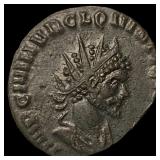 Roman Quintillius 270 AD BI Antoninianus