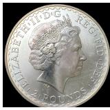 1999 Great Britain Silver 2 Pounds Proof