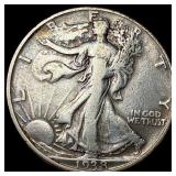 1938-D Silver Walking Liberty Half Dollar  ABOUT