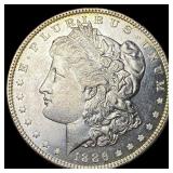 1886-S Silver Morgan Dollar GEM BU