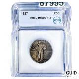 1927 Standing Liberty Quarter ICG MS63 FH