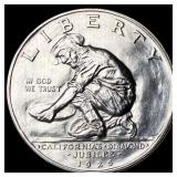 1925-S Silver California Diamond Jubilee Half Doll