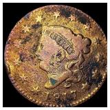 1817 Coronet Head Large Cent HIGH GRADE