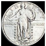 1927-D Standing Liberty Quarter CHOICE AU