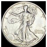 1935 Silver Walking Liberty Half Dollar  CLOSELY