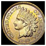 1862 Copper-Nickel Indian Head Cent UNCIRCULATED