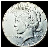 1926-S Silver Peace Dollar CLOSELY UNCIRCULATED