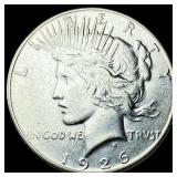 1926-S Silver Peace Dollar CLOSELY UNCIRCULATED