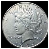 1934 Silver Peace Dollar UNCIRCULATED