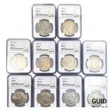 [10 Coins] 1971 Eisenhower Dollar NGC MS65