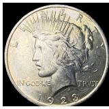 1923 Silver Peace Dollar CHOICE BU
