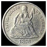 1876-S Silver Seated Liberty Dime HIGH GRADE