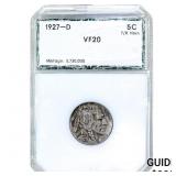 1927-D Buffalo Nickel PCI VF20