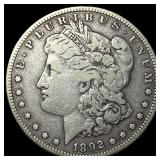 1892-S Morgan Silver Dollar LIGHTLY  CIRCULATED