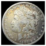 1901-S Silver Morgan Dollar NICELY CIRCULATED