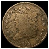 1835 Classic Head Half Cent LIGHTLY CIRCULATED