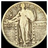 1927-S Silver Standing Liberty Quarter NICELY  CI
