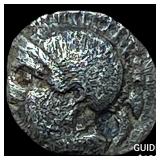 Ancient Greece Aeolis 450-440 BC SIlver Hemiobol