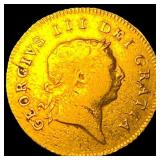 1806 Great Britain Gold 1/2 Guinea NEARLY  UNCIRC