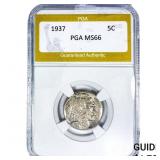 1921 Silver Peace Dollar PGA UNC Details