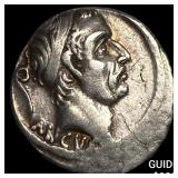 56 BC Roman Republic L. Marcius Philippus Silver D